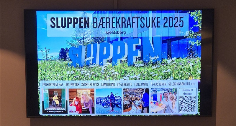 Bærekraftsuka på Sluppen 2025