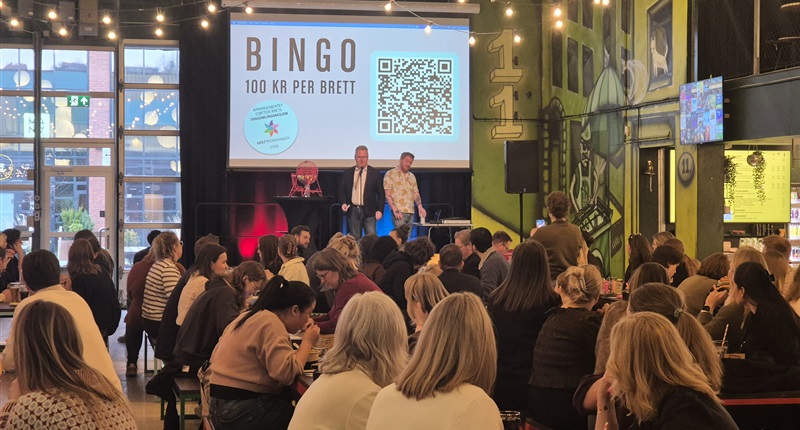 Bingo for Kreftforeningen