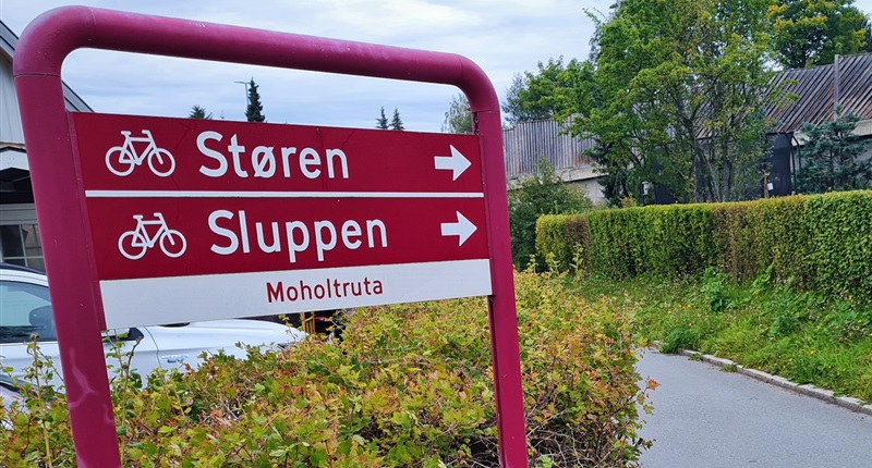 Reis bærekraftig til Sluppen