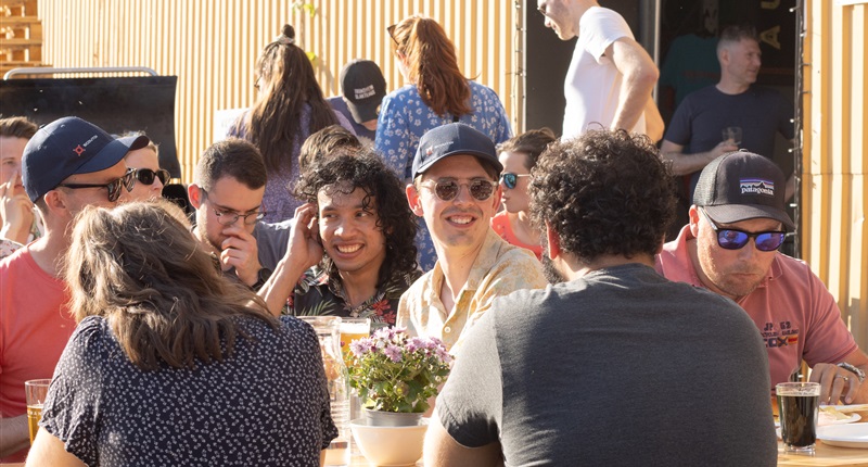 Sommerfest hos Austmann med grilling, show og konsert. Foto: Ida Jacobsen